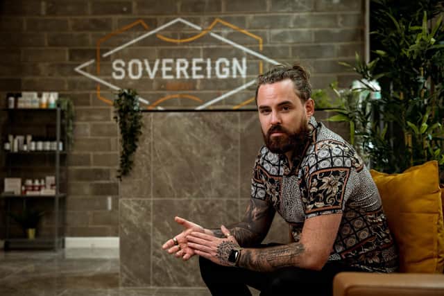 Sovereign Grooming boss Kyle Ross wants to develop 'the best young talent in male grooming'. Picture: contributed.