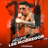 Lee McGregor has signed up with Wasserman Boxing