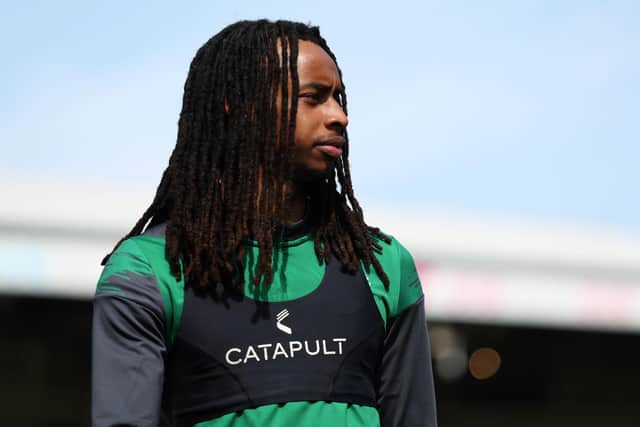 Jair Tavares is facing an uncertain future at Easter Road. Picture: Ross MacDonald/SNS Group
