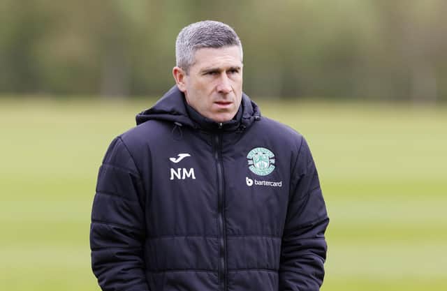 Nick Montgomery has been sacked by Hibs