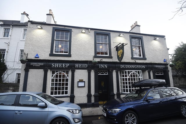 The Sheep Heid inn, found in The Causeway, Duddingston, is one of Edinburgh's oldest surviving watering holes, dating back to 1360.