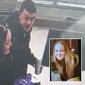 Faith Marley was seen meeting a man at Glasgow's Buchanan Bus Station