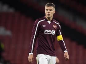 Young prospects like midfielder Callum Flatman could feature in the B team if Hearts are voted into the Lowand League  Craig Foy / SNS