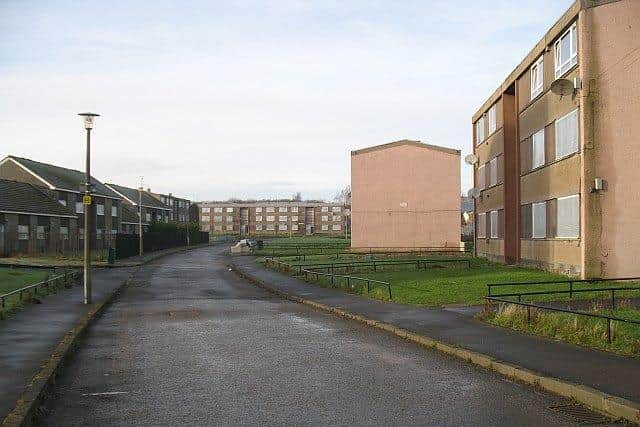 Greendykes Gardens once stood on the site but have now been demolished.     Picture: Richard Webb/geograph.org.uk