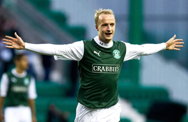 Leigh Griffiths has been linked with a return to Hibs. Picture: SNS
