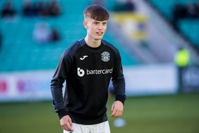 Oscar MacIntyre was named in the first-team squad for the recent Scottish Premiership win against Ross County - and Kanayo is targeting the same achievement