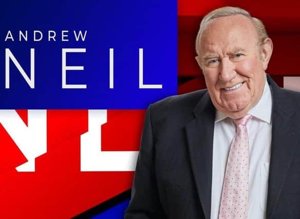 GB News head and chief presenter Andrew Neil