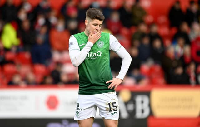 Kevin Nisbet hasn't scored since October 3 - but is the Hibs striker getting closer to ending his barren spell?