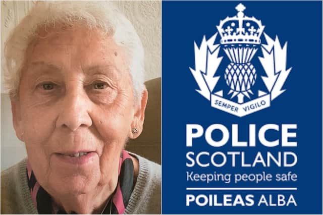 Caroline Dickson, 83, was last seen on Thursday, July 29, at around 6.45pm in the Claremont Park area near Leith Links.