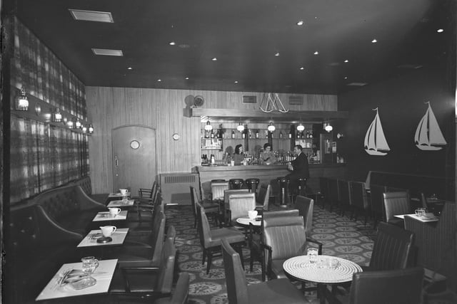 The Almond Room at the Barnton Hotel in May 1966.