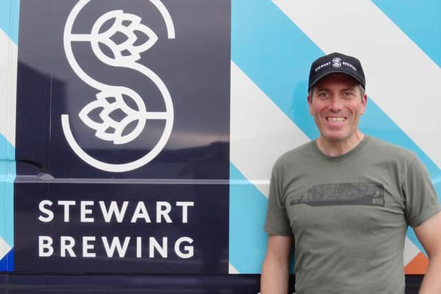 Steve Stewart, managing director at Stewart Brewing, which is located at Loanhead, just south of Edinburgh.