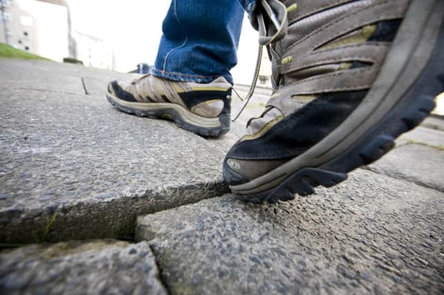 Cracked and broken pavements are a real problem for pedestrians across Edinburgh