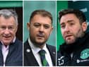 Ron Gordon, Ben Kensell and Lee Johnson have changes to make at Hibs