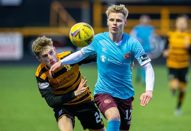 Hearts will face Alloa for the fourth time this season on Friday night. Picture: SNS