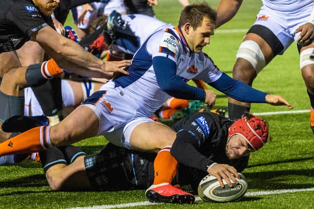 Glasgow Warriors and Edinburgh will meet twice more in the Rainbow Cup. Picture: Craig Williamson/SNS