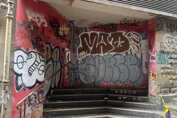 A tourist tax could help pay to clear away graffiti from Edinburgh's streets