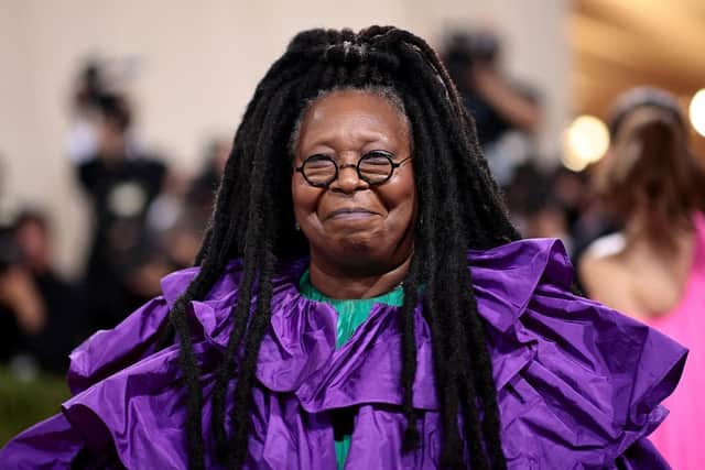 Whoopi Goldberg has been filming in the new film studio complex in Leith in the adaptation of Neil Gaiman’s 2005 fantasy novel Anansi Boys.