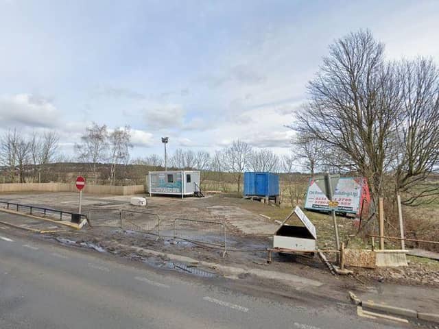 The land, which lies 70 metres north of the A702 junction with Pentland Road and the A703, has not been used as a petrol station for 20 years and in recent times has had car wash services and Christmas tree sellers use it.