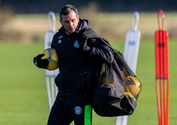 Hibs manager Jack Ross. (Photo by Ross MacDonald / SNS Group)