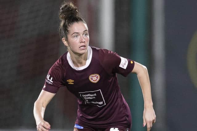 Emma Brownlie scored a brace for Hearts at the weekend. Picture: Ewan Bootman / SNS