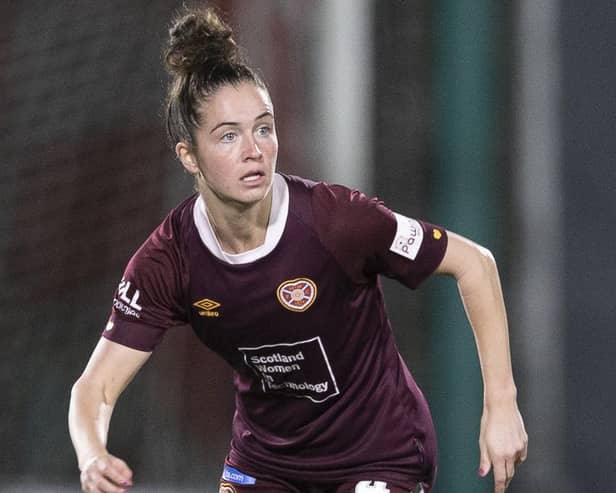 Emma Brownlie scored a brace for Hearts at the weekend. Picture: Ewan Bootman / SNS