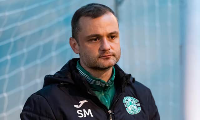 Hibs boss Shaun Maloney is still missing a few players through injury and suspension. Picture: SNS