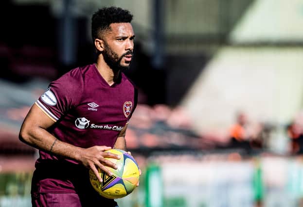 Shay Logan helped Hearts secure the Championship title while on loan from Aberdeen.