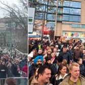 Edinburgh Christmas Market sees extreme queues as people flock there on its first weekend in the Capital