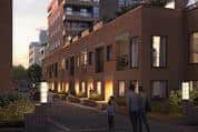 The development will also feature villa apartments