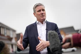 Labour leader Sir Keir Starmer has said Mayor Sadiq Khan should reflect on the extension of the Ultra Low Emission Zone playing a key part in the party's defeat in last week's by-election.  Picture: Jacob King/PA Wire