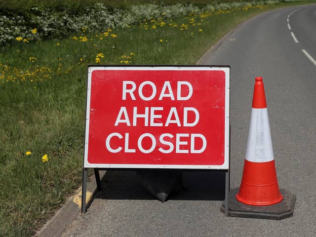 The B6371 - the main route out of Cockenzie and Port Seton in East Lothian - will be closed until the New Year.
