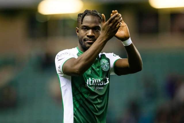 Hibs signed up Elie Youan on a permanent deal after an impressive initial loan move. Picture: SNS
