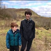 Big brother Dean Gray, 13 said he can see how the cannabis oil is improving his eight-year-old brother Murray Gray’s life.