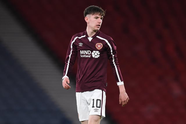 The 18-year-old son of former Hearts striker Andy made his debut as a substitute toward the end of last season.