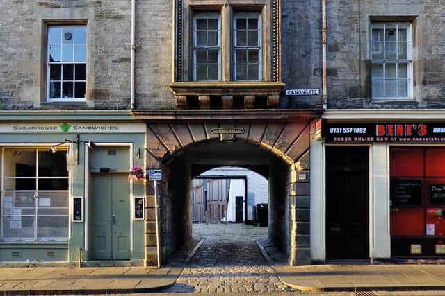 The name of Sugarhouse Close, off the Royal Mile, is said to hide the 'bitter taste of Scotland's role in the slave trade.'