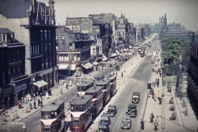 Princes Street has changed a lot down the years.