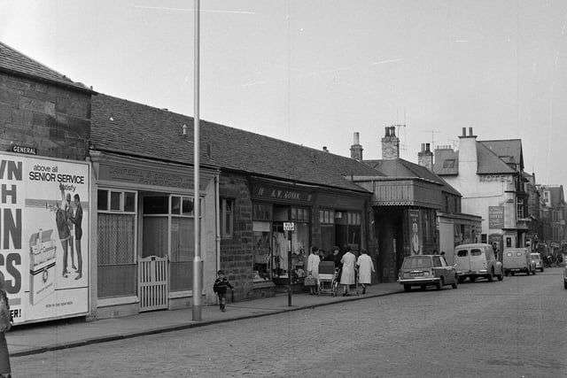 Dalkeith Railway Station, which was closed to goods traffic in 1964.