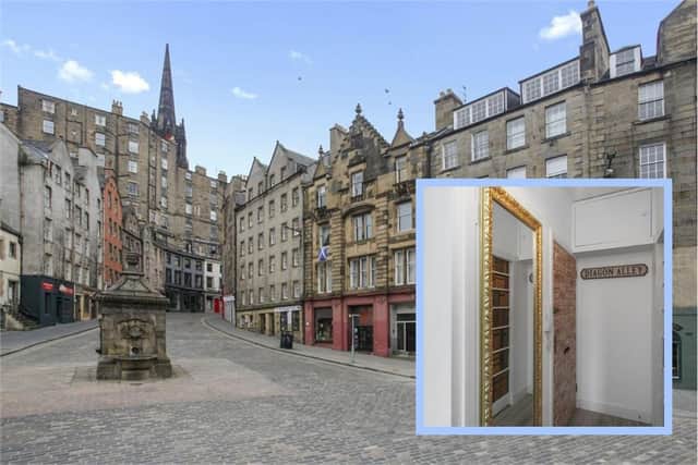 Edinburgh's 'Harry Potter' flat is up for sale picture: ESPC