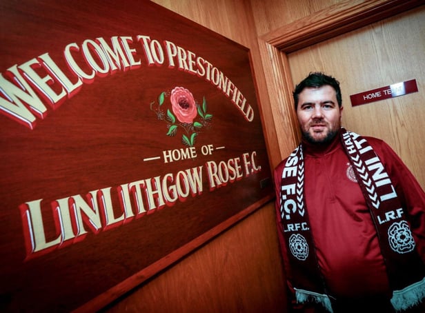 New manager of Linlithgow Rose, Gordon Herd. Picture: Contributed