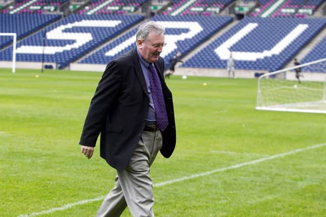 Chris Robinson tried to sell Tynecastle to pay off the club's debt and move Hearts to Murrayfield