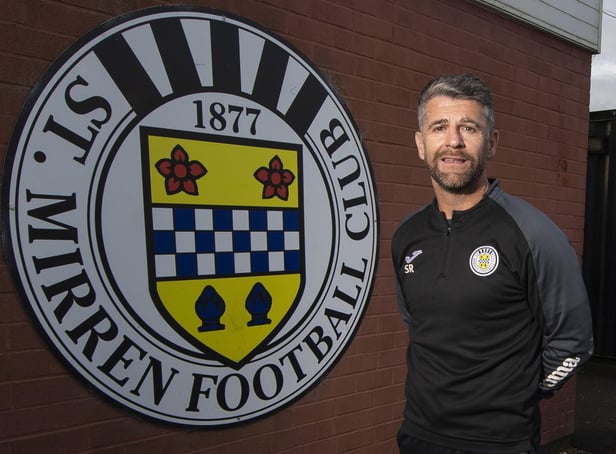 St Mirren manager Stephen Robinson has been discussing how his club is having to live within its means. Picture: Ross MacDonald / SNS