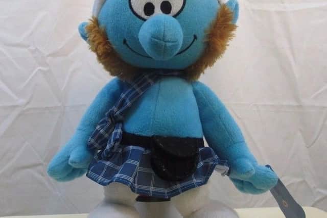 A Smurf in a kilt
Pic: WorthPoint