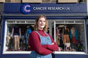 Cancer Research UK shop assistant Lisa Bancroft is recovering from a double mastectomy
