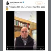 Andy Wightman has become the first MSP to join TikTok.