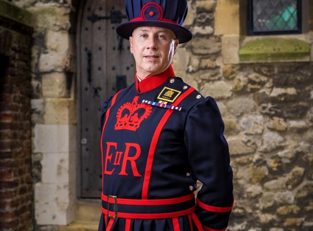 Tam Reilly, the Tower of London's newest Yeoman Warder,