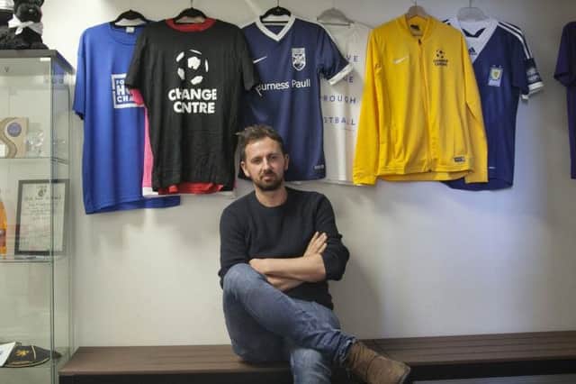 David Duke, Founder and CEO of Street Soccer Scotland, hopes the new space will allow the charity to extend its reach by offering a safe environment for individuals to come for help, as well as allowing them to have a greater positive impact upon those they already work with.
