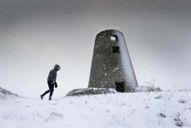 Whatever the weather, Cleadon Hills is an ideal spot for a walk - and a photo opportunity too.