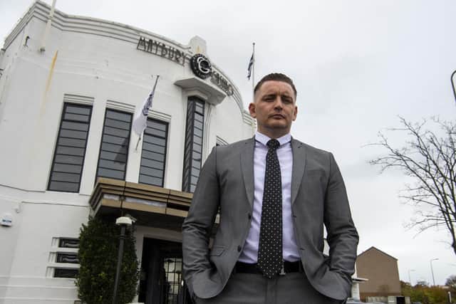 I challenge anybody to come into this casino and tell me that they’ve experienced a more robust Covid-secure environment, says Mr McCluskey. Picture: Lisa Ferguson.