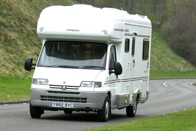 East Lothian Council suggested the tourist tax could be extended to cover campervans.  Picture: Stuart Morton.