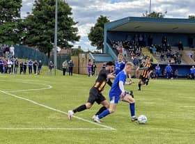 Preston Athletic saw off Lochgelly Albert 3-1 in front of a big crowd at Pennypit Park. Picture: Patrick McPartlin